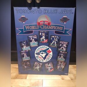 Toronto Blue Jays Back to Back World Champions Poster